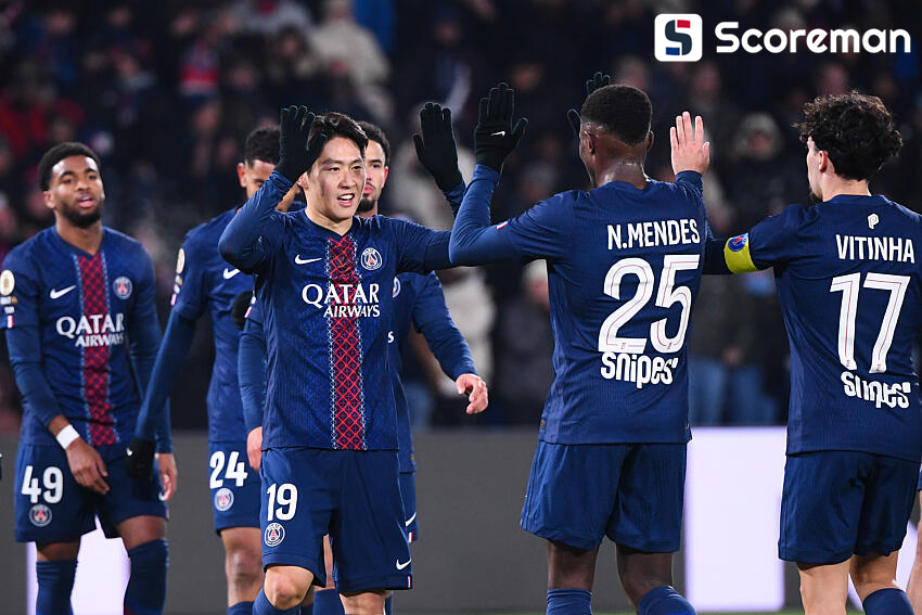 이강인, 리그 1호골… PSG, 르아브르 3-0 꺾고 선두 탈환